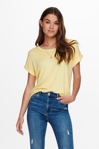 Camiseta regular fit - Amarillo