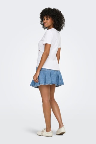 Camiseta regular fit de algodón orgánico - Blanco