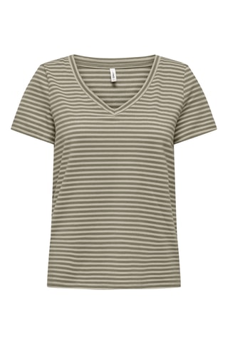 Camiseta regular fit - Caqui