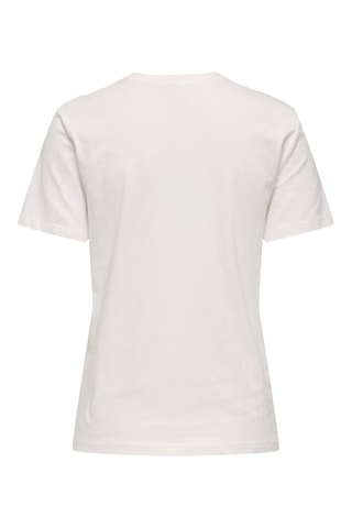Camiseta regular fit de algodón orgánico - Blanco