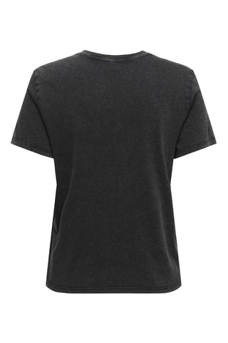 Camiseta loose de algodón orgánico - Negro