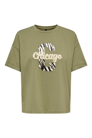 Camiseta de algodón orgánico - Caqui
