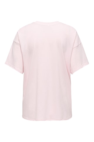 Camiseta regular fit de algodón orgánico The Rolling Stones - Malva