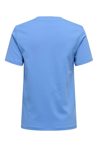 Camiseta regular fit de algodón orgánico - Azul claro