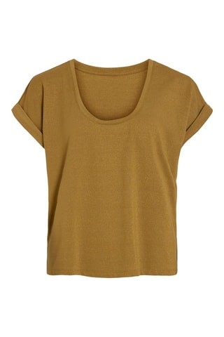 Camiseta - Marrón - Vila