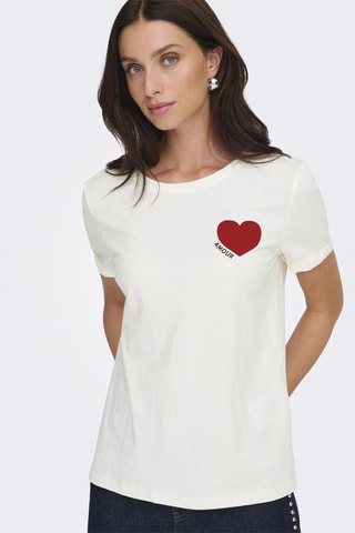 Camiseta regular fit - Blanco