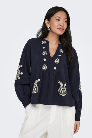 Blusa - Azul marino