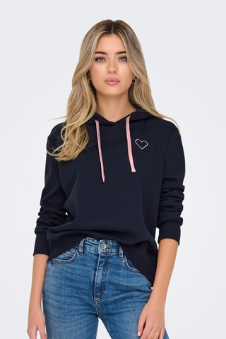 Sudadera con capucha - Azul marino