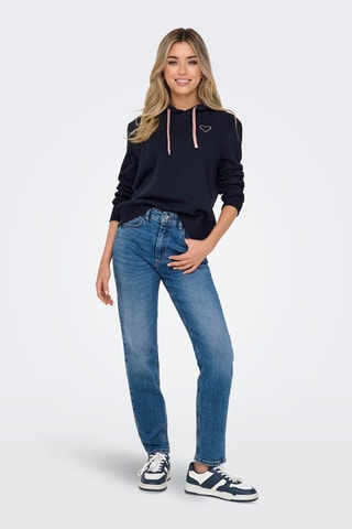 Sudadera con capucha - Azul marino
