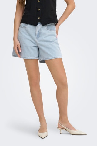 Short vaquero regular fit - Azul claro