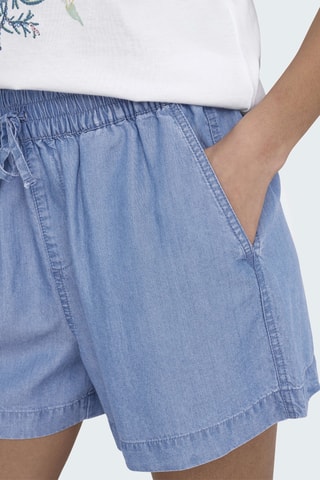 Short vaquero regular fit - Azul cobalto