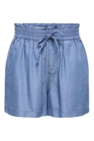 Short vaquero regular fit - Azul cobalto