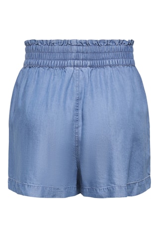 Short vaquero regular fit - Azul cobalto