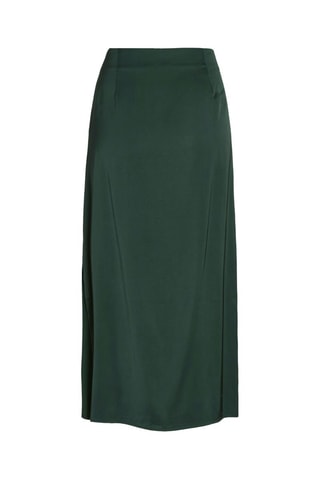 Falda midi - Verde oscuro - Vila