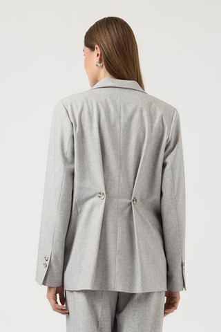 Blazer - Gris claro - Selected