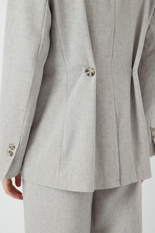 Blazer - Gris claro - Selected