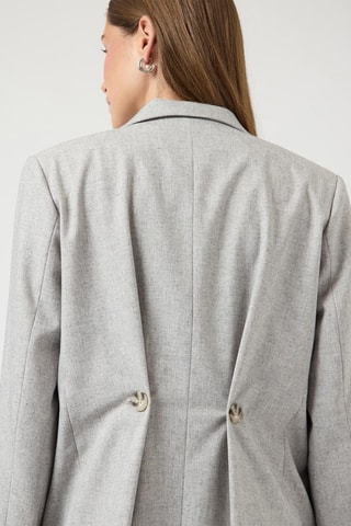 Blazer - Gris claro - Selected