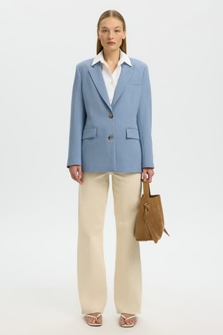 Blazer - Azul claro - Selected