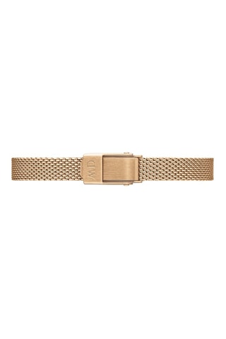 Stalen Quartz Horloge - Roségoudkleurig en Zwart