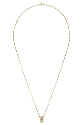 Ketting - Doublé Geelgoud en Zirkon