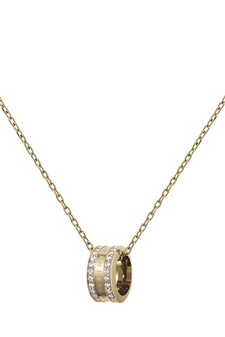 Ketting - Doublé Geelgoud en Zirkon