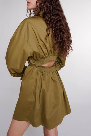 Robe chemise - Kaki