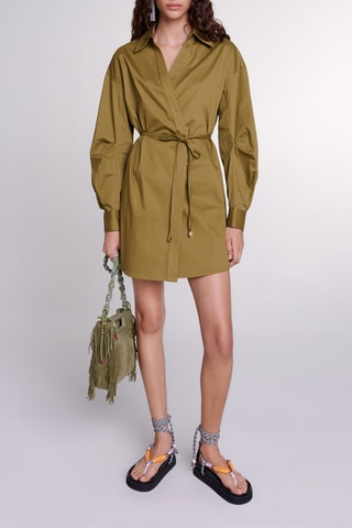 Robe chemise - Kaki