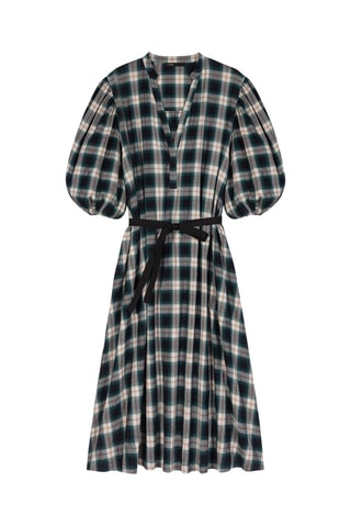 Robe - Vert et bleu marine