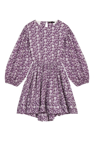 Robe en lin - Violet