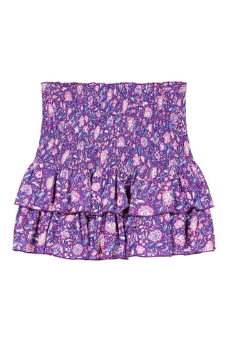 Jupe taille haute - Violet