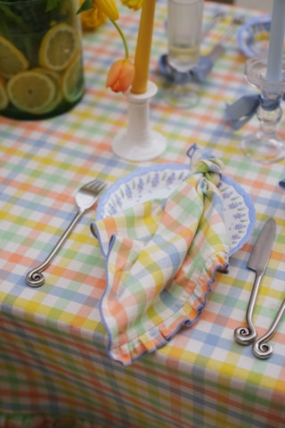 2 serviettes de table Augustin -  40 x 40 cm