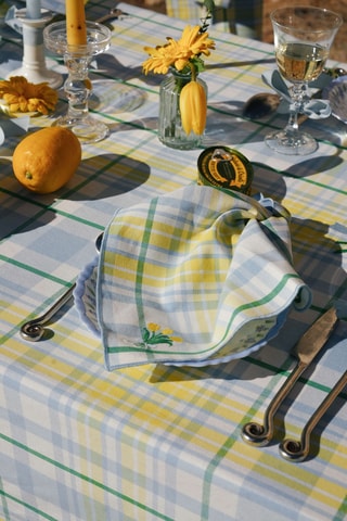 2 serviettes de table Perette - 40 x 40 cm