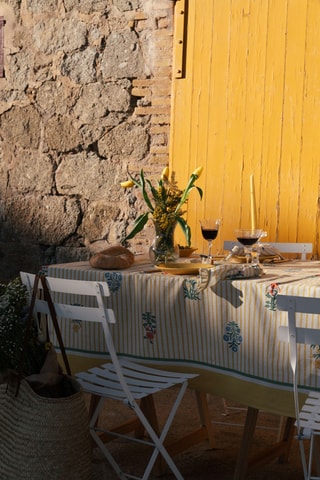Nappe Rose - Jaune