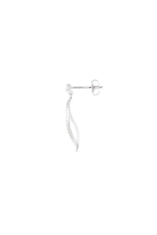 Brincos Vague de Tendresse- Ouro branco