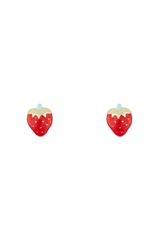 Brincos Jolie fraise Ouro amarelo