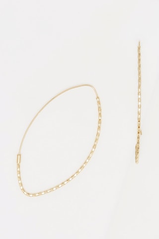 Brincos de Argola Gota - Ouro amarelo