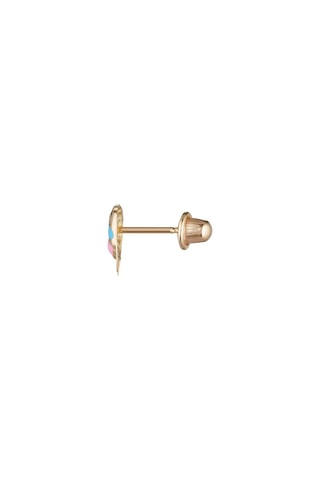 Brincos Peixe Feliz - Ouro amarelo
