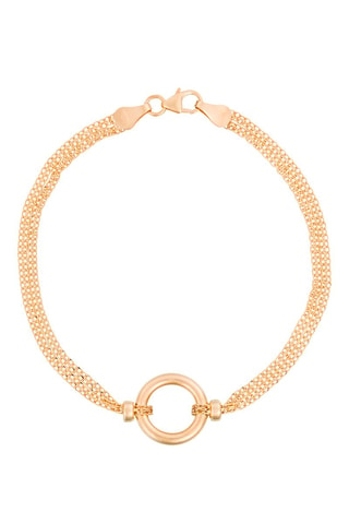 Pulseira Round - Ouro amarelo