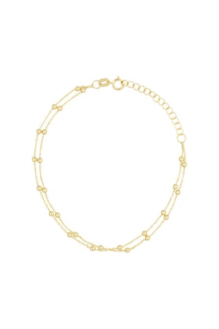 Bracelete de bolas em ouro - 
Ouro amarelo