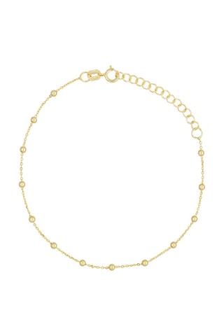 Pulseira Corrente de bolas - Ouro amarelo
