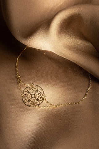 Pulseira Sol Ouro amarelo