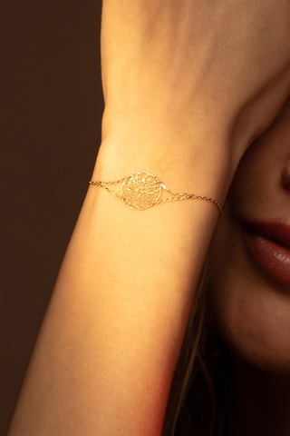 Pulseira Sol Ouro amarelo
