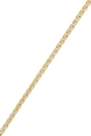 Pulseira Golya - Ouro amarelo e ouro branco