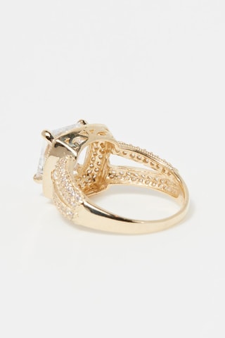 Anel Carré d'amour Ouro amarelo