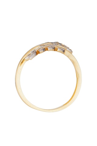 Anel Feuille d'or  Ouro amarelo