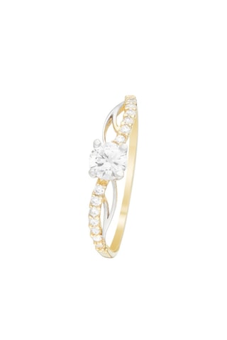 Anel Coup de foudre Ouro amarelo