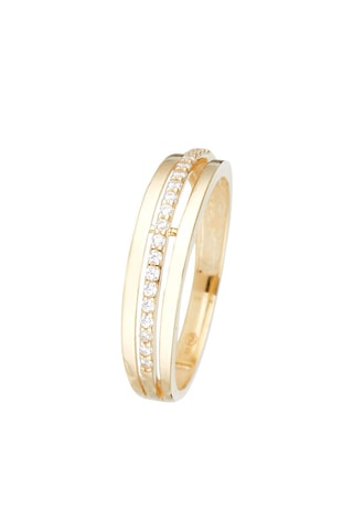 Anel Lovers Ouro amarelo