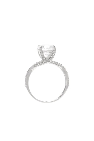 Anel Tourbillon - Ouro branco
