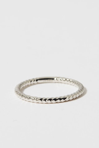 Anel Pour toujours  Ouro branco