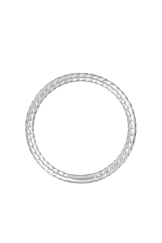 Anel Pour toujours  Ouro branco
